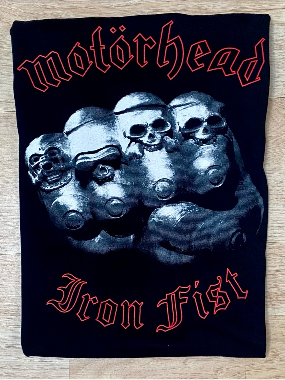 Motorhead - Iron Fist - T-Shirt Mens XL Black 100% Cotton Short Sleeve Tee Shirt